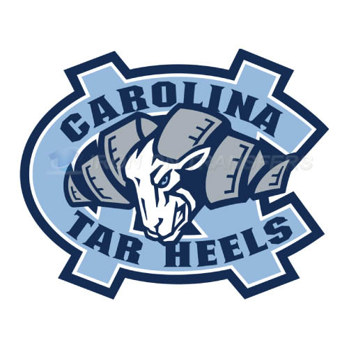 North Carolina Tar Heels Logo T-shirts Iron On Transfers N5529 - Click Image to Close